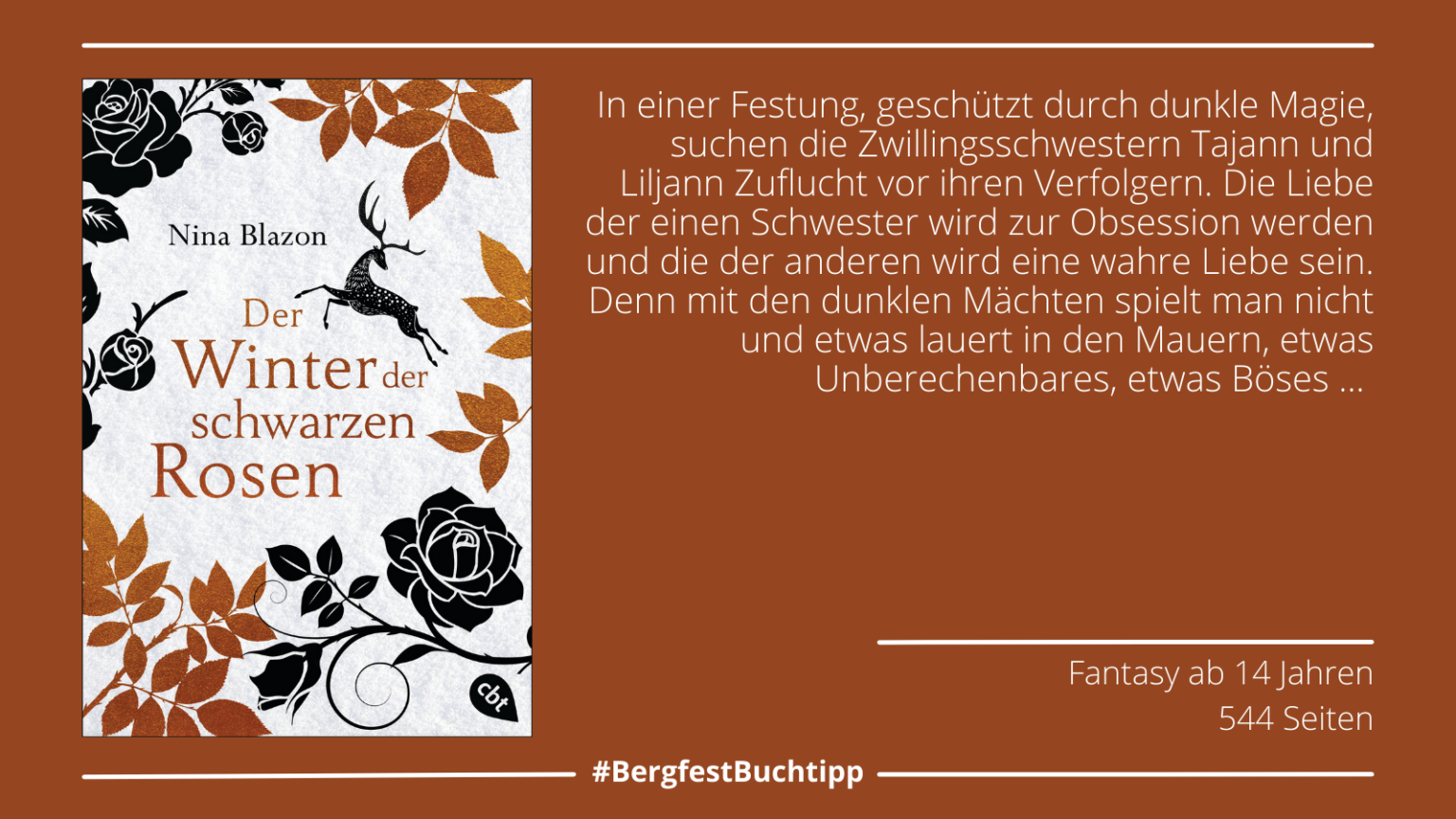 Woche 4: "Der Winter der schwarzen Rosen" von Nina Blazon