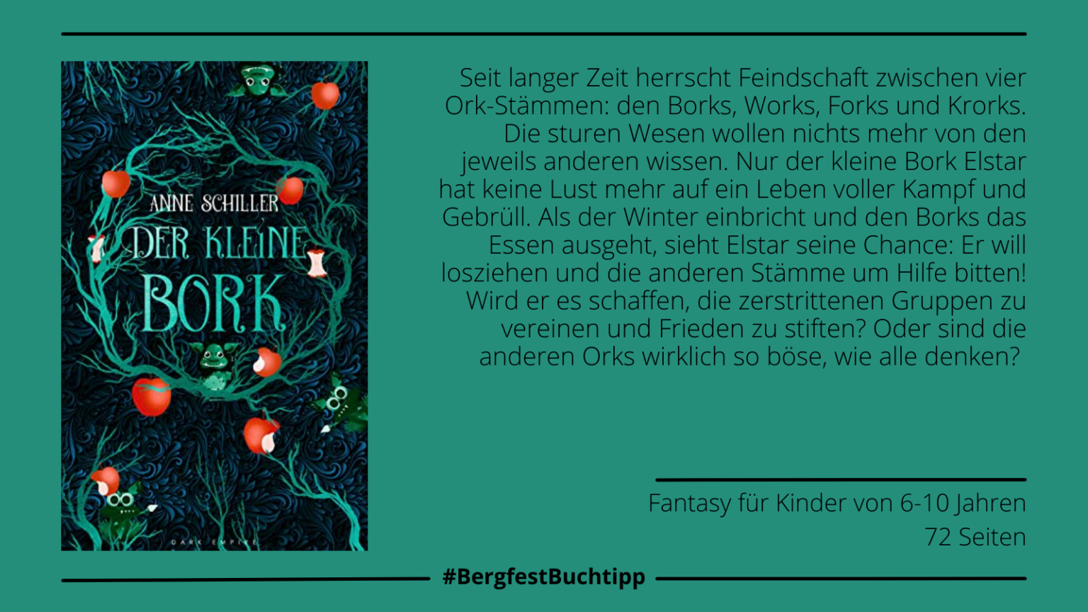 Woche 8: "Der kleine Bork" von Anne Schiller