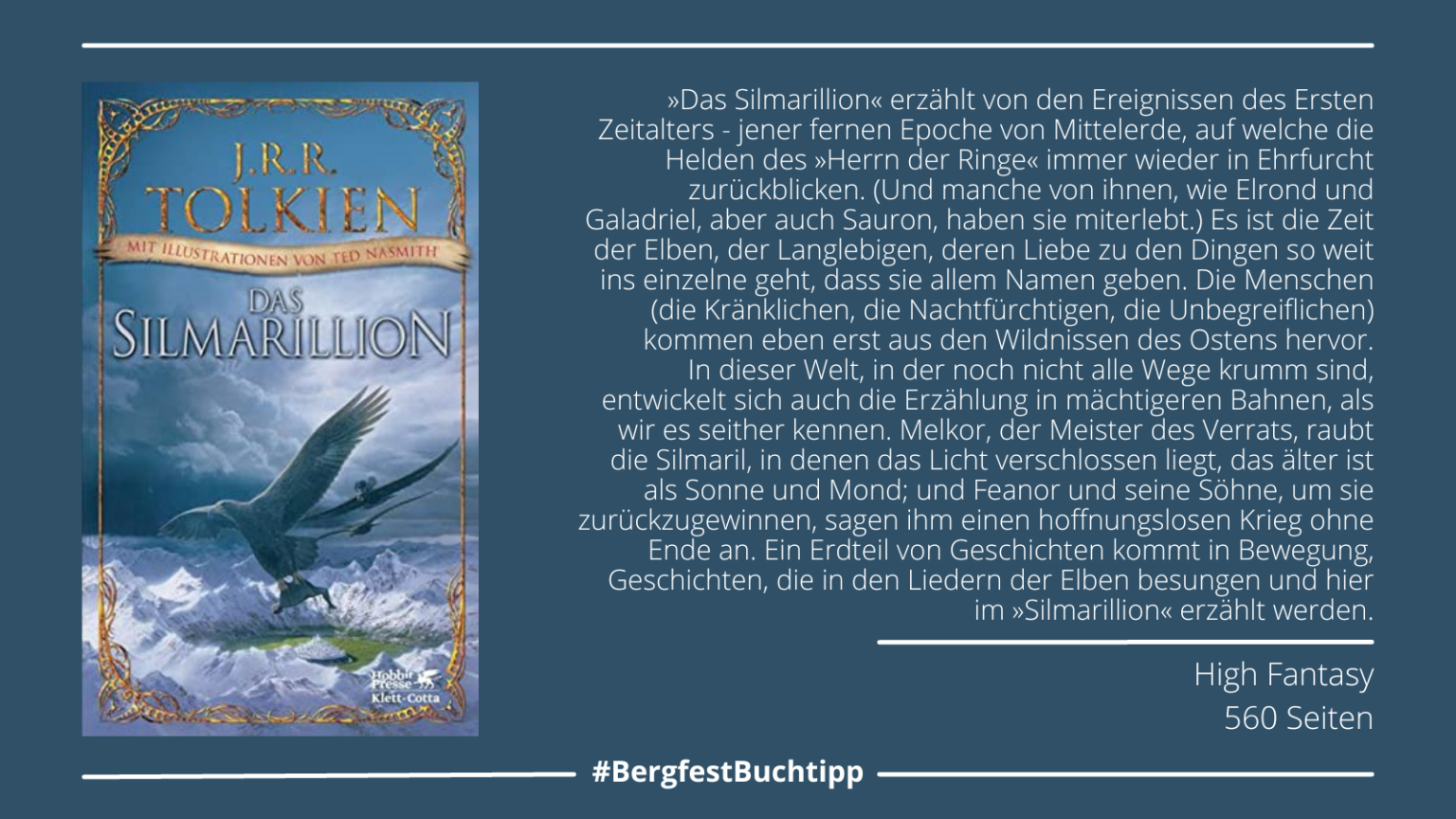 Woche 42: "Das Silmarillion" von J. R. R. Tolkien